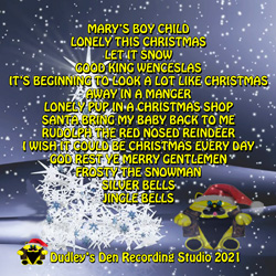 leyt it snow back christmas CD cover