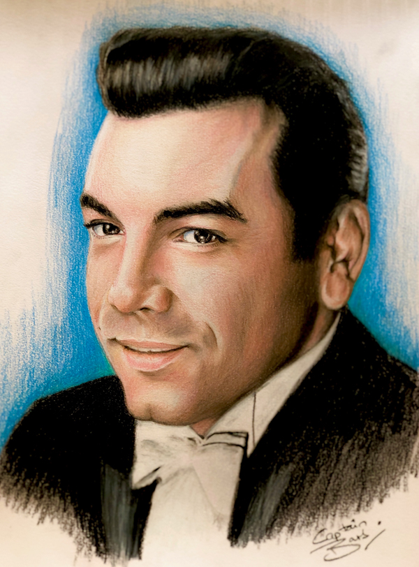 mario  Lanza painting