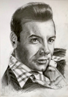 Mario Lanza drawing