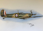 spitfire p9374 painting thumbnail