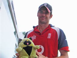 Jimmy Anderson and Dudley