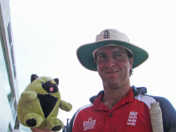 Michael Vaughan and Dudley