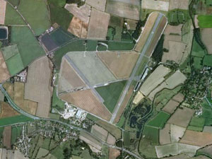 gamsgtone aerodrome ariel view