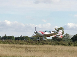 geeek landing at Little Gransden