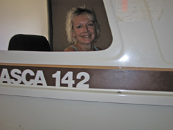 me in the simulator